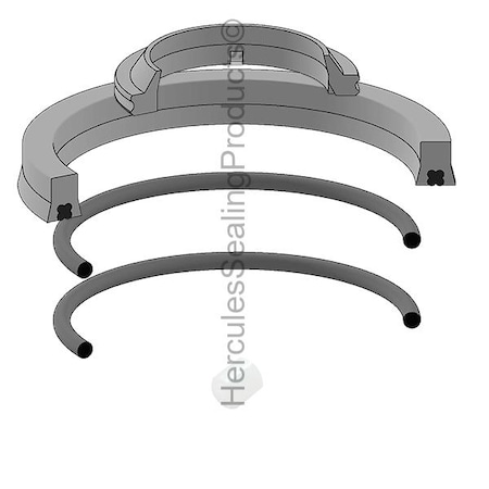 Clark Lift Trucks - After Market Parts Hydraulic Cylinder Repair Kit- 2-1/4 X 2-1/2 1830361